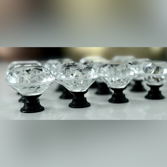 12 Pcs Crystal Cabinet Knobs - Picture 4 of 12